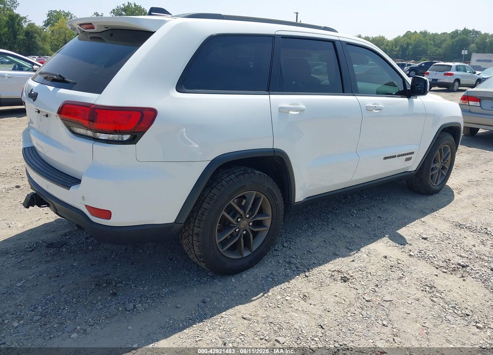 2016 JEEP GRAND CHEROKEE VIN: 1C4RJFAG6GC434709