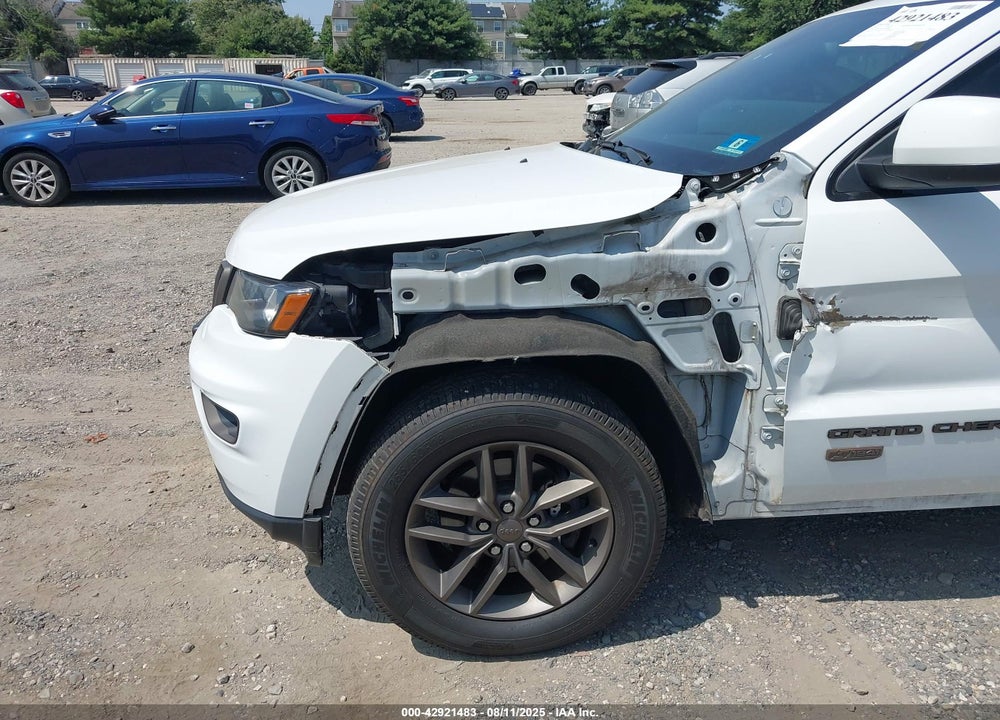 2016 JEEP GRAND CHEROKEE VIN: 1C4RJFAG6GC434709