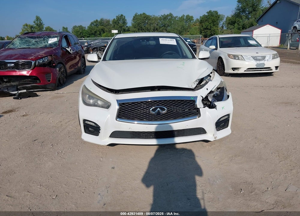 2014 INFINITI Q50 SPORT VIN: JN1BV7AP3EM671986