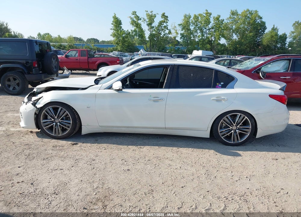 2014 INFINITI Q50 SPORT VIN: JN1BV7AP3EM671986