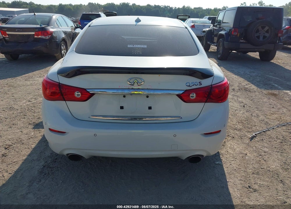 2014 INFINITI Q50 SPORT VIN: JN1BV7AP3EM671986