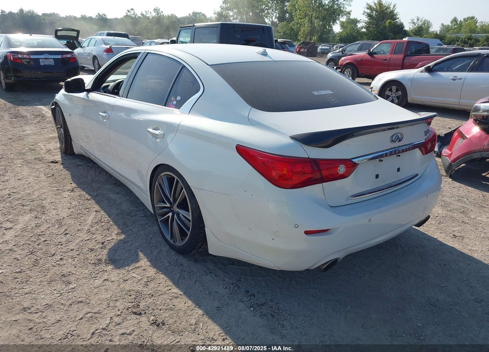 2014 INFINITI Q50 SPORT VIN: JN1BV7AP3EM671986
