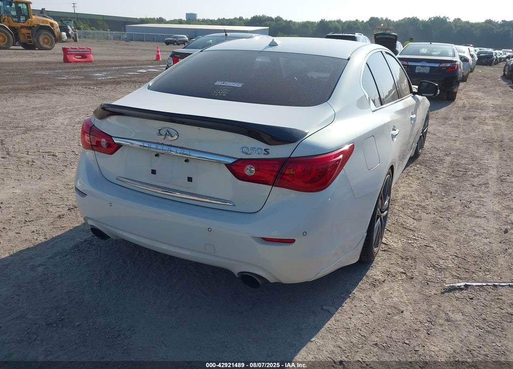 2014 INFINITI Q50 SPORT VIN: JN1BV7AP3EM671986