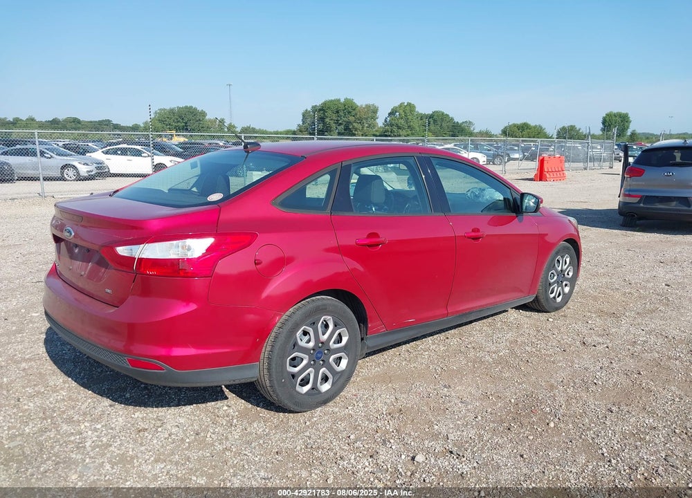 2012 FORD FOCUS VIN: 1FAHP3F29CL278204