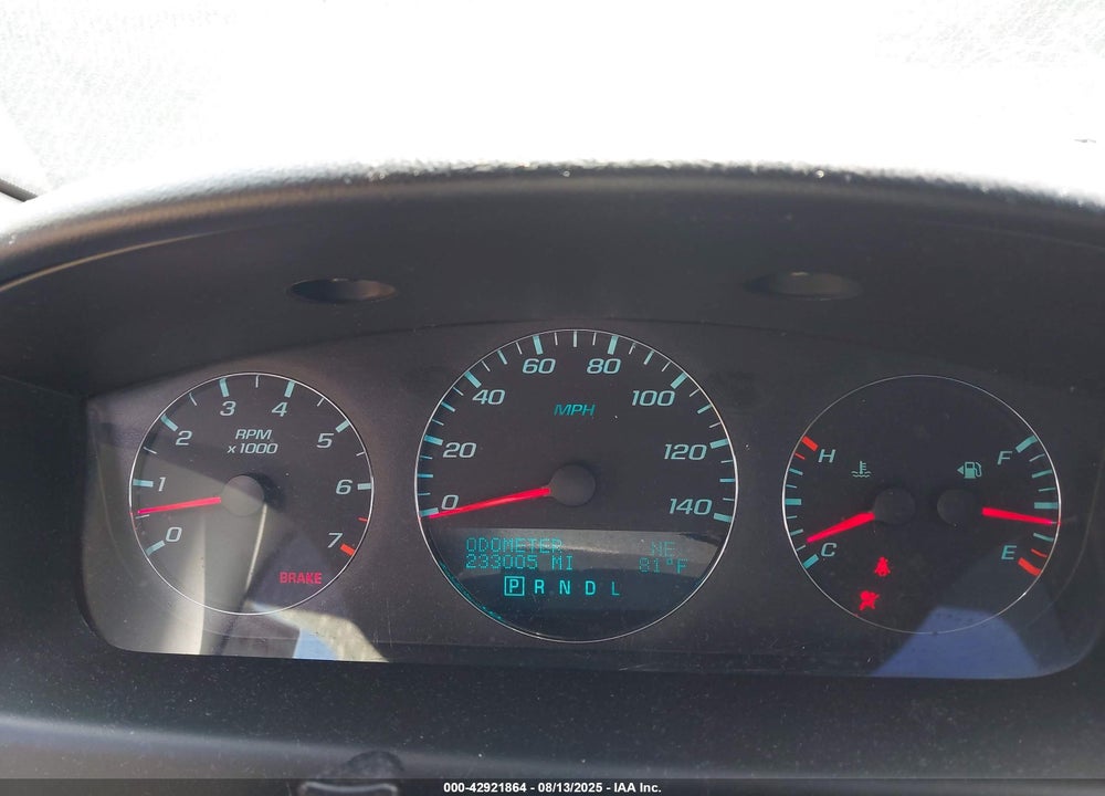 2013 CHEVROLET IMPALA LT VIN: 2G1WG5E38D1249378