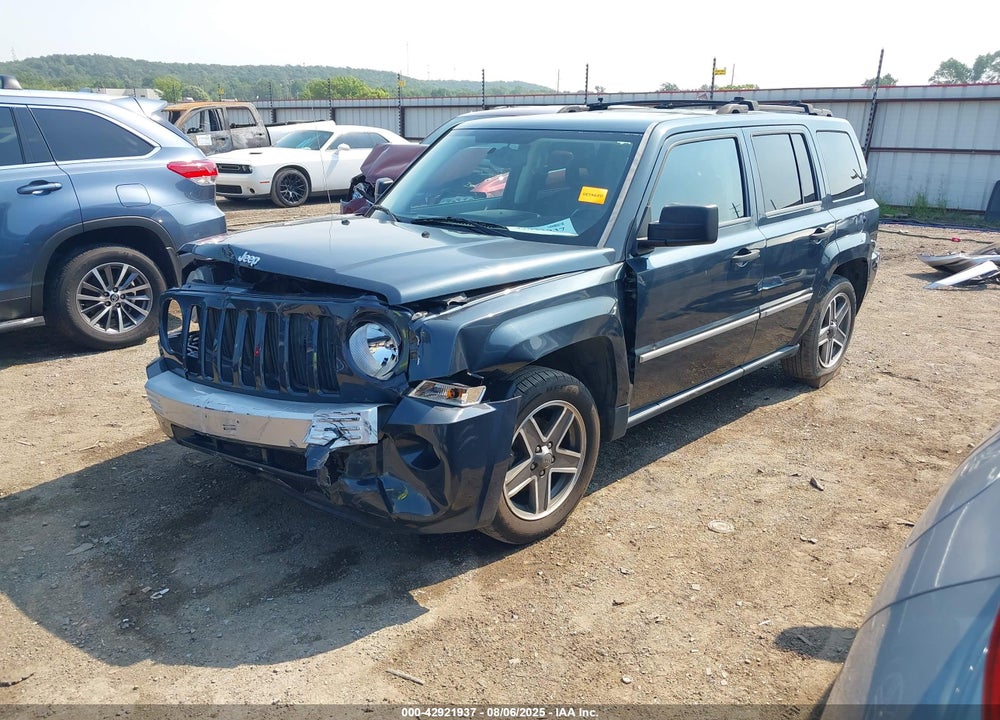 2008 JEEP PATRIOT LIMITED VIN: 1J8FF48W38D758971