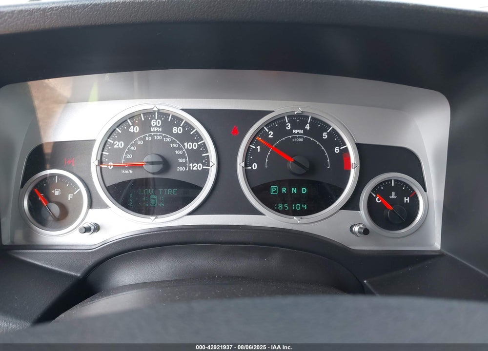 2008 JEEP PATRIOT LIMITED VIN: 1J8FF48W38D758971