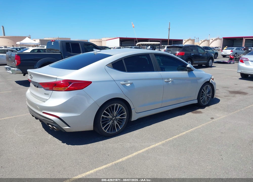 2018 HYUNDAI ELANTRA SPORT VIN: KMHD04LB6JU476961