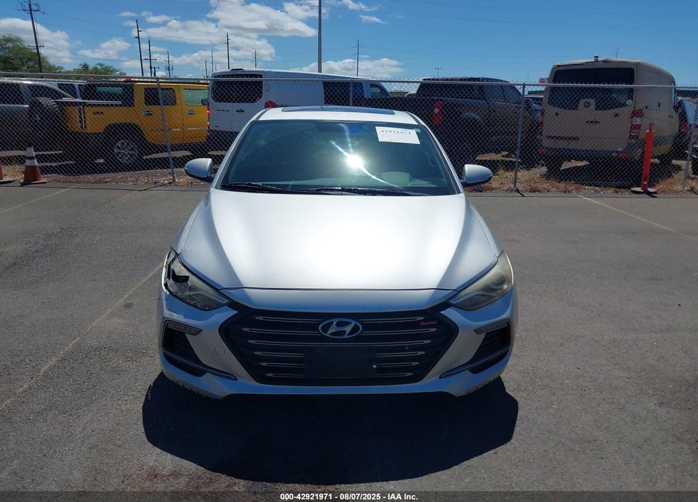2018 HYUNDAI ELANTRA SPORT VIN: KMHD04LB6JU476961