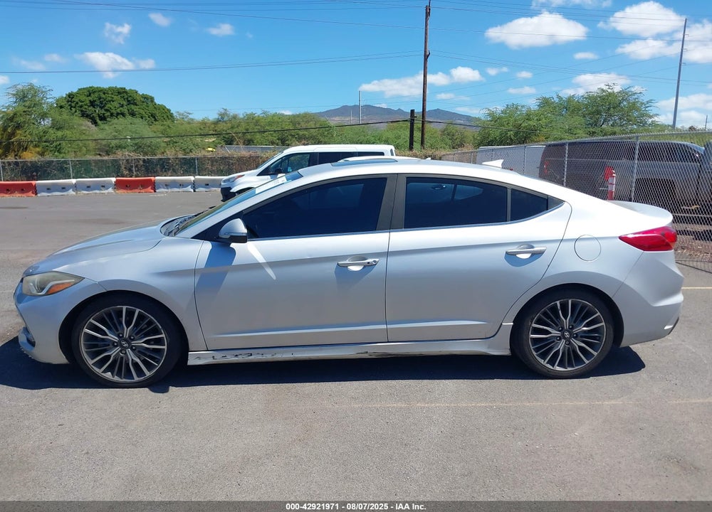 2018 HYUNDAI ELANTRA SPORT VIN: KMHD04LB6JU476961