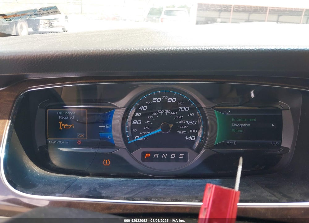 2015 FORD TAURUS LIMITED VIN: 1FAHP2F83FG206264