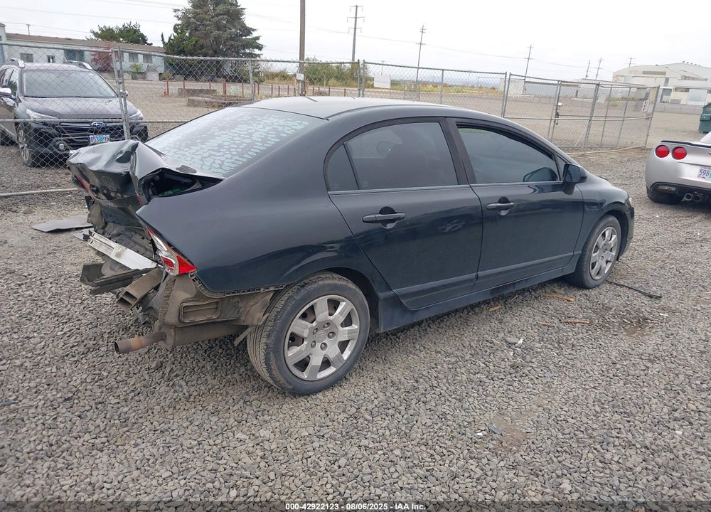 2008 HONDA CIVIC LX VIN: 1HGFA16598L011882
