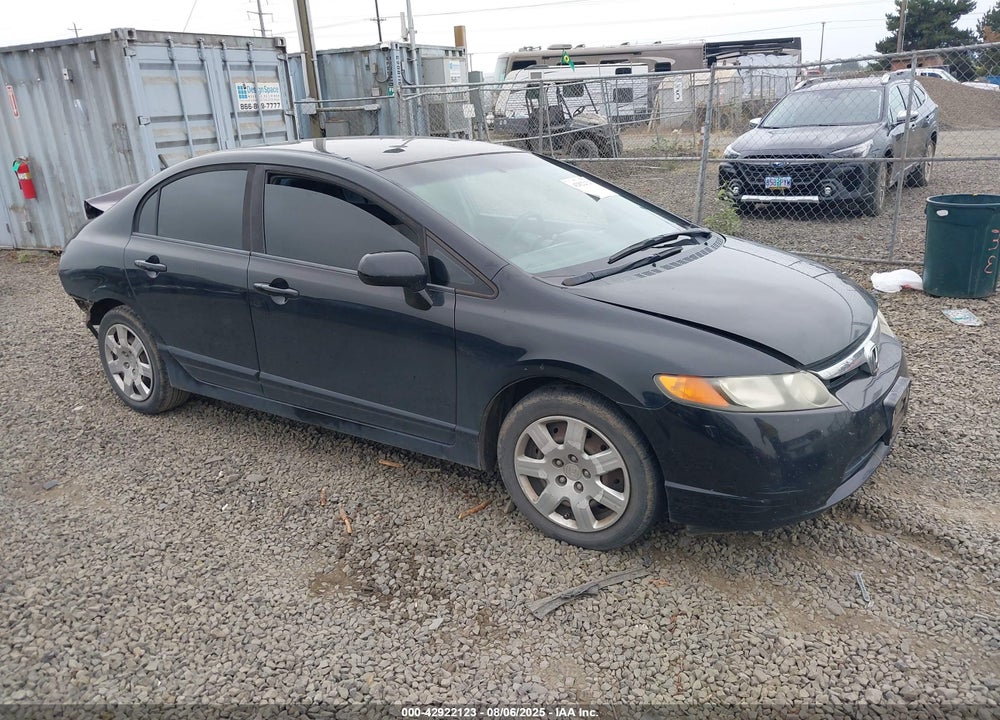 2008 HONDA CIVIC LX VIN: 1HGFA16598L011882