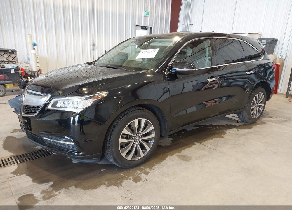 2015 ACURA MDX TECHNOLOGY PKG W/ENTERTAINMENT PKG VIN: 5FRYD4H69FB002295