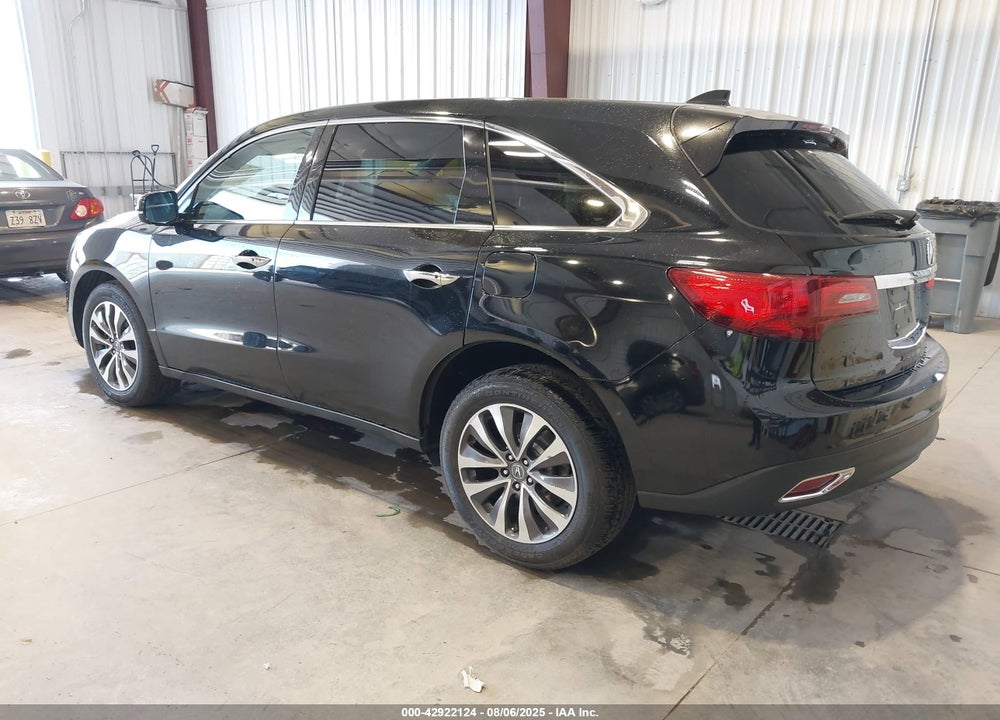2015 ACURA MDX TECHNOLOGY PKG W/ENTERTAINMENT PKG VIN: 5FRYD4H69FB002295