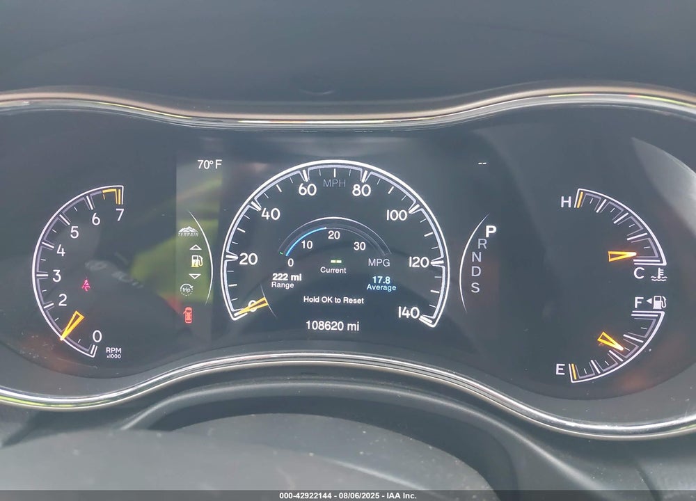 2015 JEEP GRAND CHEROKEE VIN: 1C4RJFBG0FC732203