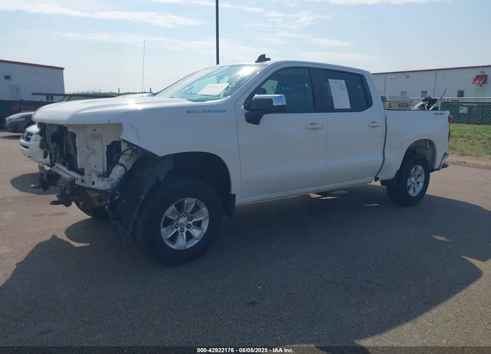 2020 CHEVROLET SILVERADO 1500 4WD SHORT BED LT VIN: 1GCUYDED9LZ262662