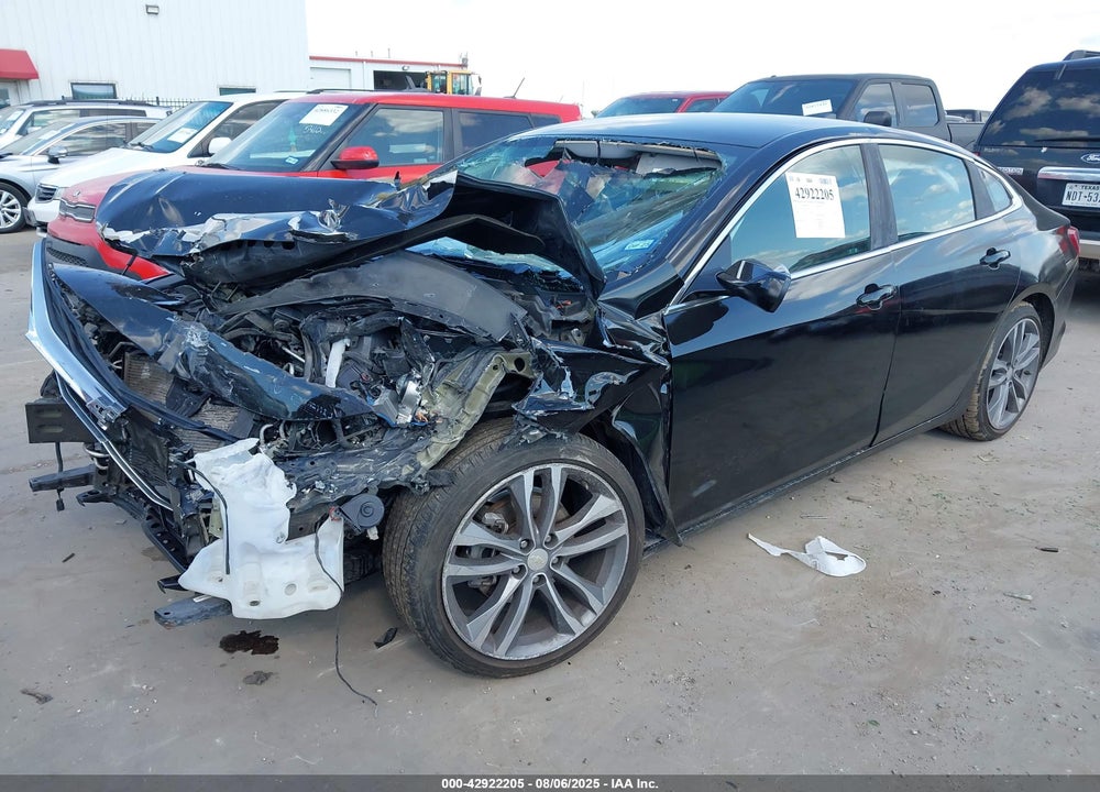 2021 CHEVROLET MALIBU FWD LT VIN: 1G1ZD5ST8MF022405