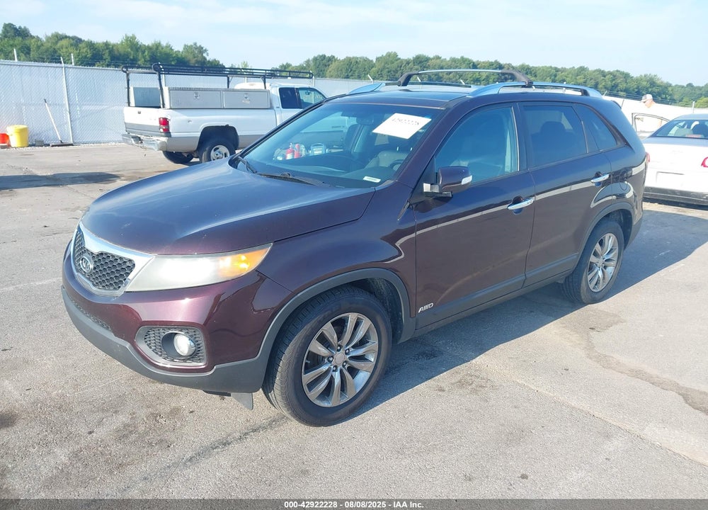2011 KIA SORENTO EX V6 VIN: 5XYKUDA20BG169470