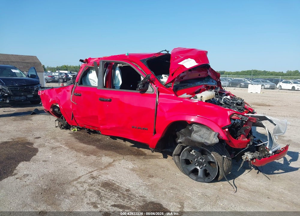 2025 RAM 1500 BIG HORN  4X4 5'7 BOX VIN: 1C6SRFFP7SN534616