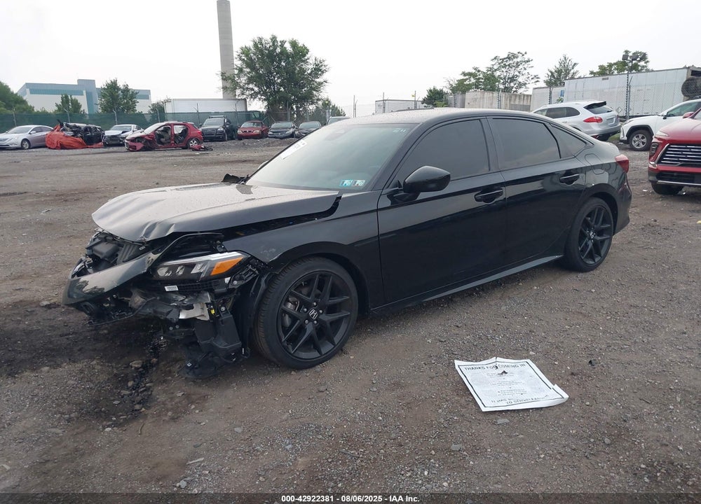 2025 HONDA CIVIC SPORT VIN: 2HGFE2F51SH508570