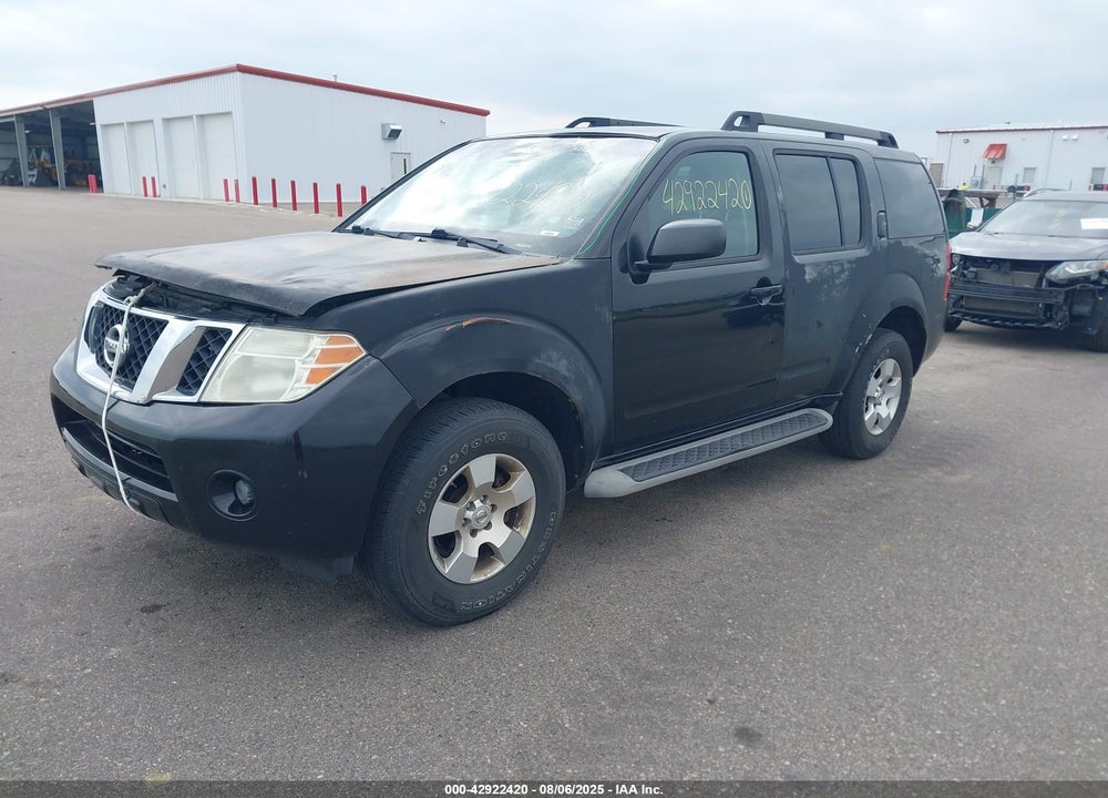 2011 NISSAN PATHFINDER S VIN: 5N1AR1NB4BC601953