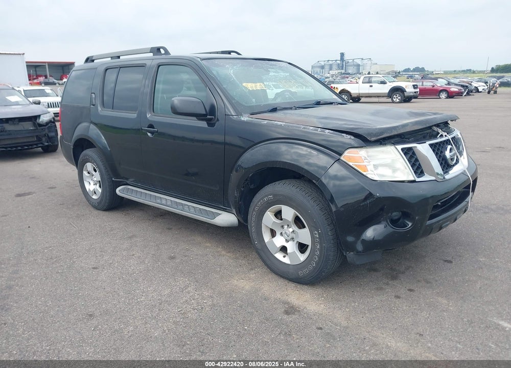 2011 NISSAN PATHFINDER S VIN: 5N1AR1NB4BC601953