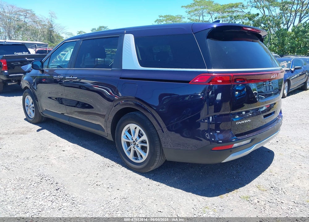 2024 KIA CARNIVAL MPV LX SEAT PACKAGE VIN: KNDNB4H30R6386452