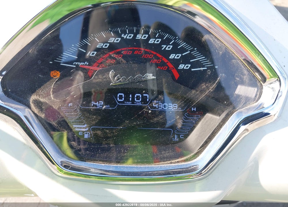 2023 VESPA GTS/SEI GIORNI 300 VIN: ZAPMD39MXP5100793