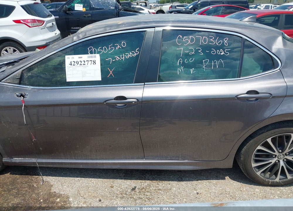 2020 TOYOTA CAMRY VIN: 4T1G11AK9LU951341