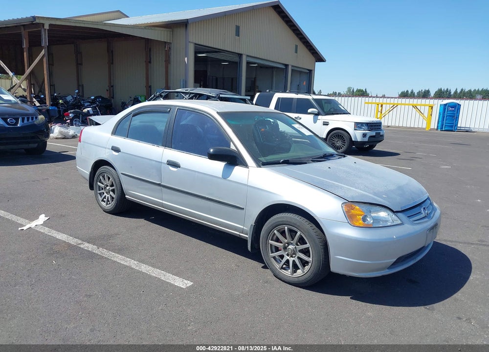 2001 HONDA CIVIC DX VIN: 2HGES15281H572626