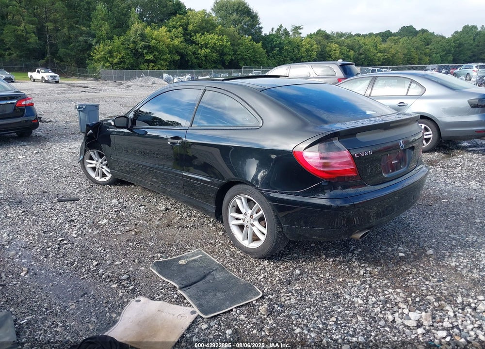 2003 MERCEDES-BENZ C 320 SPORT VIN: WDBRN64J73A498547