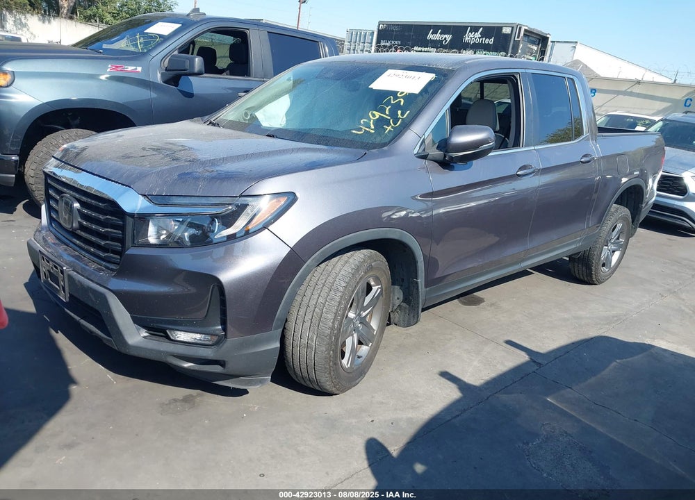 2022 HONDA RIDGELINE VIN: 5FPYK3F58NB000779