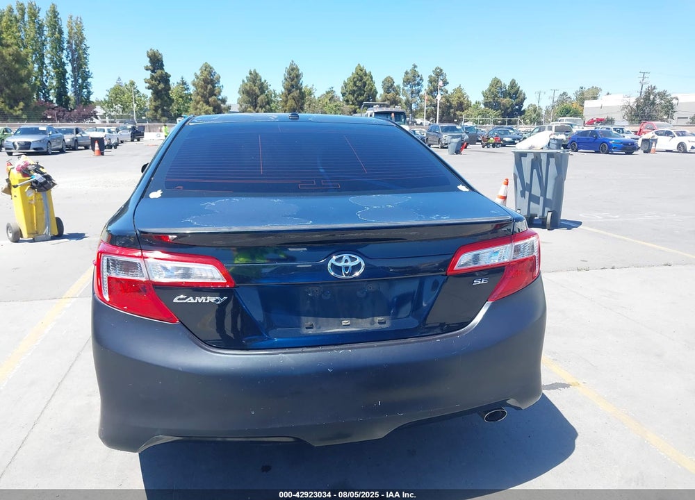 2013 TOYOTA CAMRY SE VIN: 4T1BF1FK3DU639828