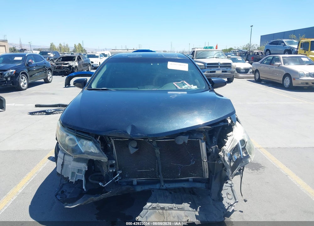 2013 TOYOTA CAMRY SE VIN: 4T1BF1FK3DU639828