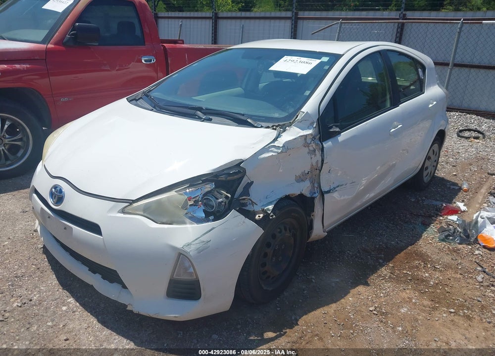 2012 TOYOTA PRIUS C VIN: JTDKDTB34C1522201