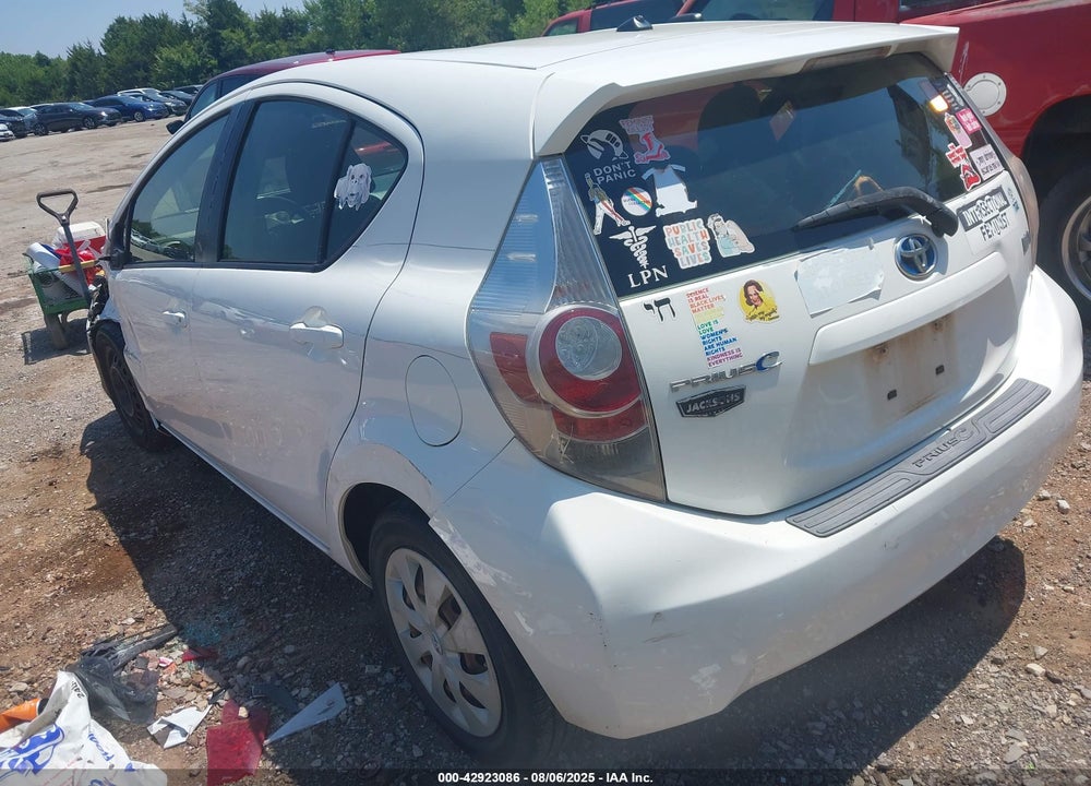 2012 TOYOTA PRIUS C VIN: JTDKDTB34C1522201