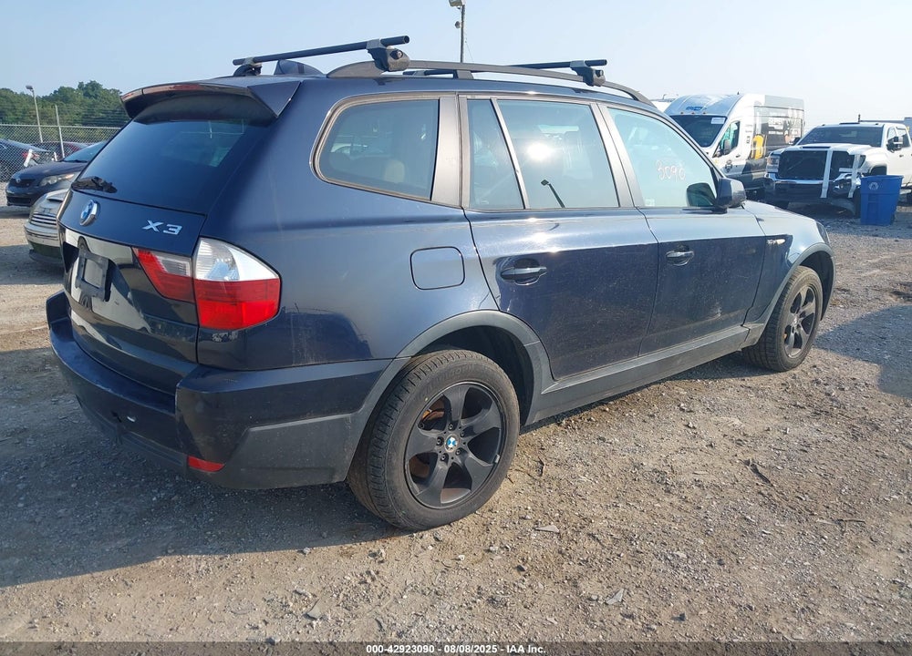 2007 BMW X3 VIN: WBXPC93437WE78192
