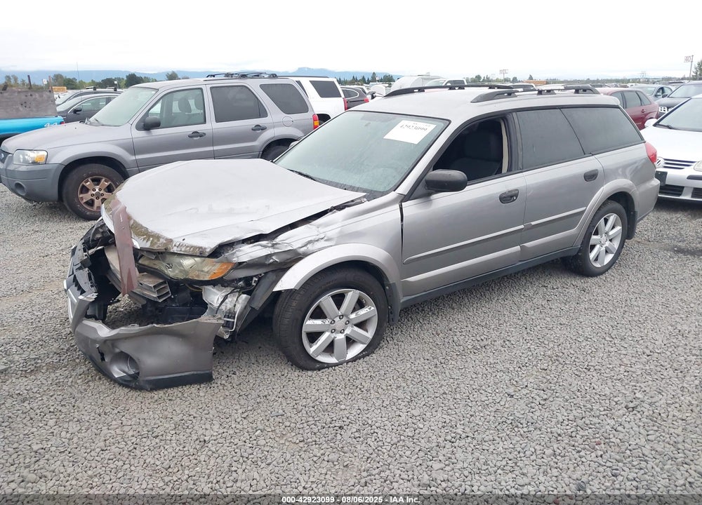 2008 SUBARU OUTBACK 2.5I VIN: 4S4BP61C986353745