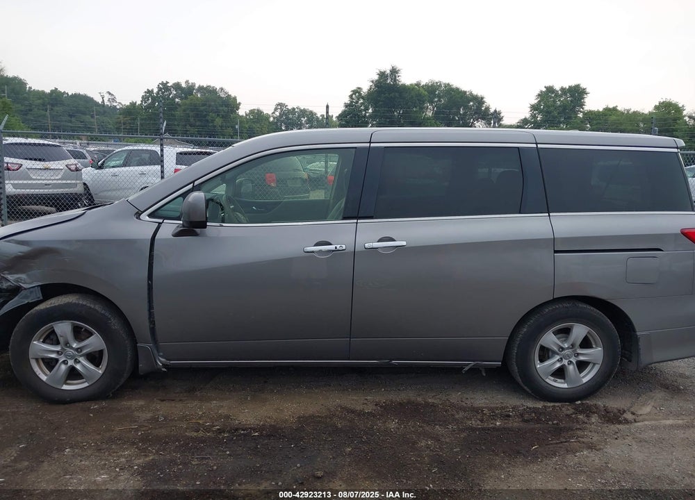 2013 NISSAN QUEST SV VIN: JN8AE2KP8D9062313
