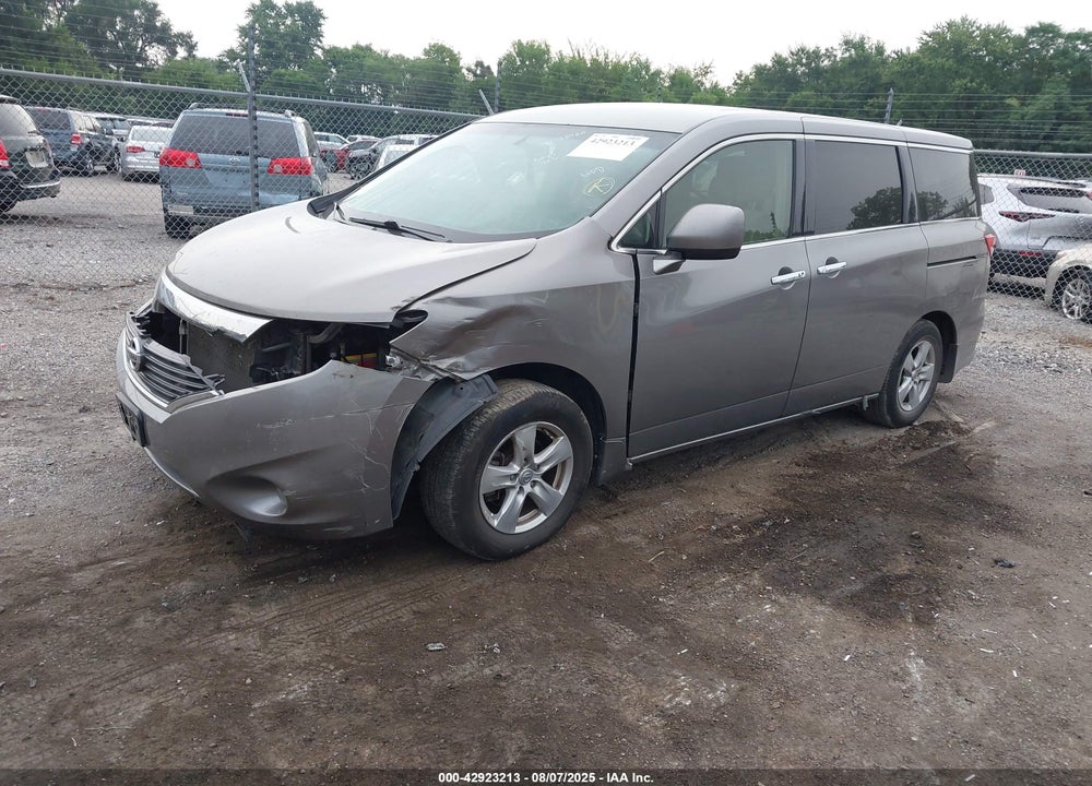 2013 NISSAN QUEST SV VIN: JN8AE2KP8D9062313