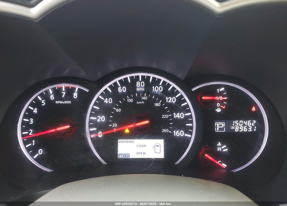 2013 NISSAN QUEST SV VIN: JN8AE2KP8D9062313