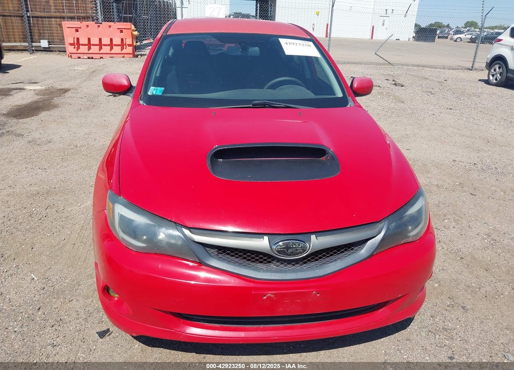 2009 SUBARU IMPREZA VIN: JF1GH76609G803316
