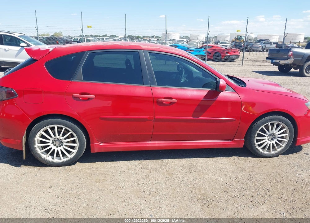 2009 SUBARU IMPREZA VIN: JF1GH76609G803316