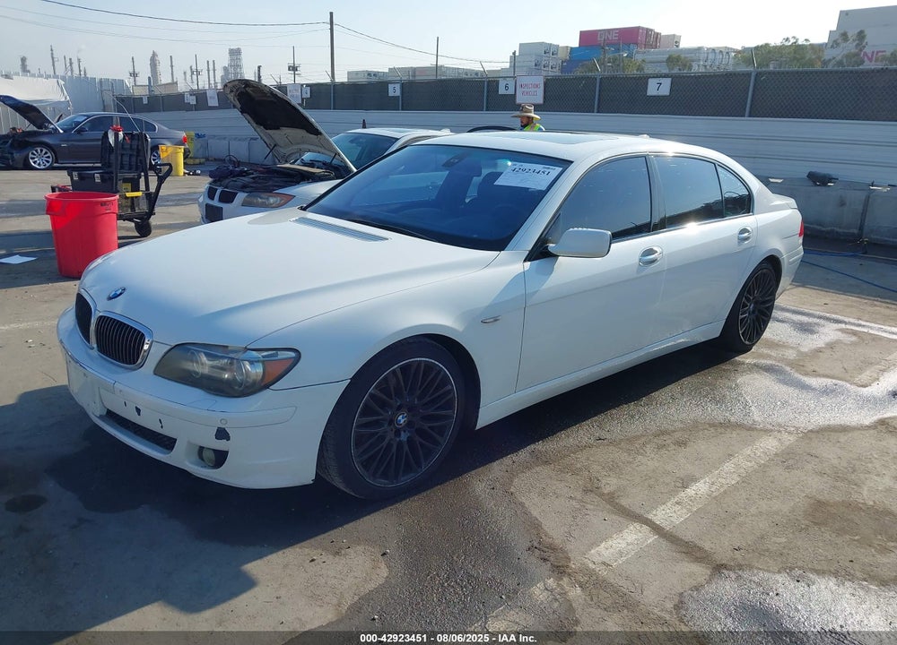 2007 BMW 750LI VIN: WBAHN835X7DT70754