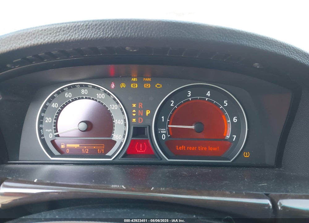 2007 BMW 750LI VIN: WBAHN835X7DT70754