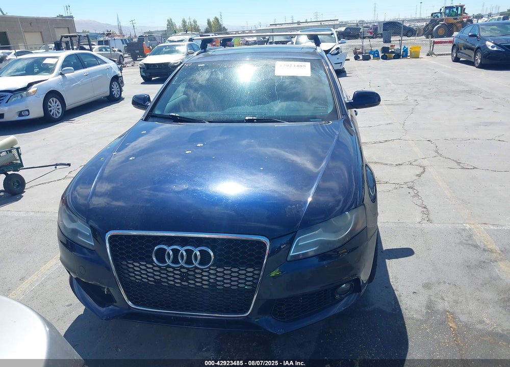 2011 AUDI A4 2.0T PREMIUM VIN: WAUWFAFL3BA056170
