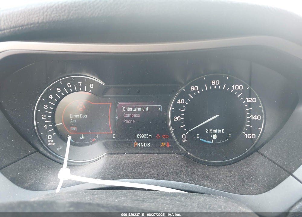 2015 LINCOLN MKZ VIN: 3LN6L2GK0FR623420