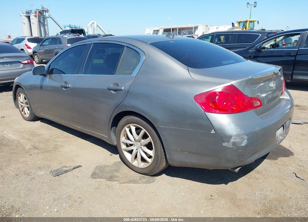 2007 INFINITI G35X VIN: JNKBV61F87M812292