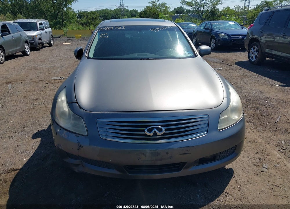 2007 INFINITI G35X VIN: JNKBV61F87M812292